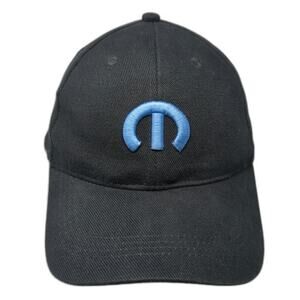 Mopar Performance Baseball Cap Black One Size Strapback Embroidered Logo Hat